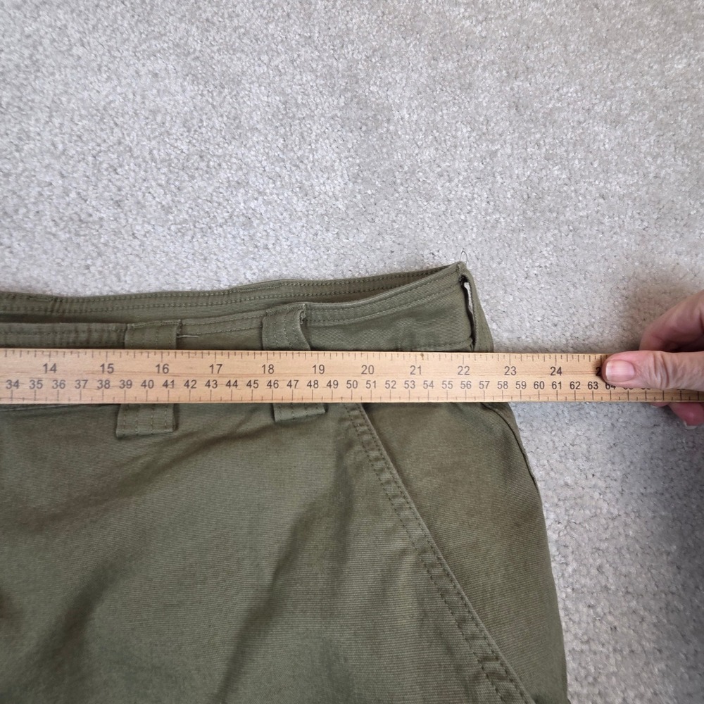 Duluth Trading Co Flex Fire Hose Cargo Pants Mens 48x30 Olive Green Work Utility - Picture 6 of 9